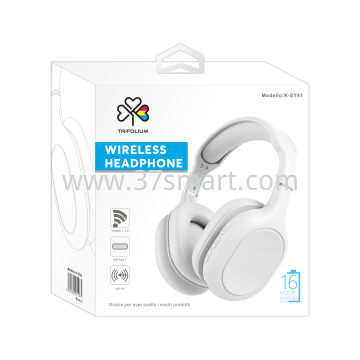 Soprt Wireless Bluetooth 5.0 Stereo Headset K- SY41 White